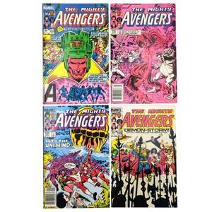 Avengers Lot 243 245 247 249 Marvel Comics Vision Eternal Maelstrom Dire Wraiths